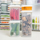 WBBOOMING Plastic Sealed Cans Kitchen Storage Box Transparent Food Canister Keep Fresh New Clear Container In Different Capacity