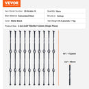 The Spiral Column | Galvanized Steel Baluster System with Hollow-Basket Motif