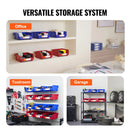 SucceBuy 6/12/24pcs Garage Storage Bin Hanging Stackable Wall Mounted Organizer Bin Stacking Containers for Closet KitchenOffice