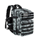 LHl 35L Tactical Backpack Small Athlete Gym Bag for Men/Women Qutdoor Travel Hiking Molle Rucksack with Bottle Holder