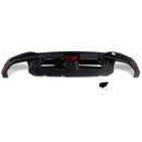 G30 CS Style Rear Bumper Diffuser With LED Light M Sport Diffusor For BMW 5 Series G30 G31 G38 2018-2022 530i 540i