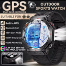 Military Smart Watch T-Rex 3 Bulit-in GPS Compass Altimeter Barometric 10ATM IP69K Waterproof AMOLED Bluetooth Call Smart watch