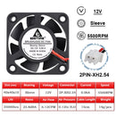 2个 GDSTIME 40MM 散热风扇 DC 5V 12V 24V 40x40x10mm 双滚珠迷你冷却风扇 4010 轴流风扇 40MM 适用于 3D 打印机、DVR、NAS 散热