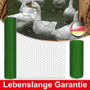 BRIEFNESS Hexagonal Chicken Wire 25mm Mesh, 1m Height Garden Fence, Rabbit/Poultry Netting, Bird & Rat Proof Animal Enclosure