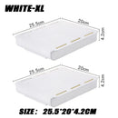Hidden Drawer Organizer Self-Adhesive Desktop Small Drawer Cabinet Under Table Hidden Drawer Office Home Storage Tools