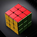 [CubeFun] SengSo Metal 3x3 Magnetic Golden Cubo Magic Cube Puzzle Speed Cibe M3 3x3x3 Magico Cubo Кубик Рубика Cibo Toy