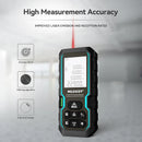 MILESEEY S6 激光测距仪 40米 60米 80米 100米 激光测距仪 IP54 电子尺 有用测量工具