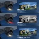 Annke AC500 3K IR Ultra HD IP PoE Camera Dual Light Outdoor PoE Security Camera Human Vehicle Detection Built-in Microphone