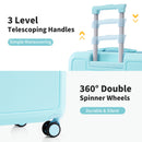 4 Piece Luggage Set with Compression Packing Cubes for Suitcase Expanable Spinner Wheels Lightweight Suitcase with TSA Lock