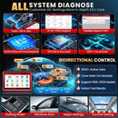 LAUNCH X431 PRO3S+ V5.0 Car Diagnostic Tools Topology Map Bidirectional Coding DBScar VII VCI CAN FD DOIP Auto OBD OBD2 Scanner