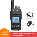 Retevis RT3S DMR数字对讲机业余无线电台对讲机专业业余双向无线电VHF UHF GPS APRS 5W