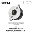 Mellow 60T 12MM Gear All Metal CNC Vz-Hextrudort-Low/WC Plus Extruder For VzBoT 330 VZ235 HevORT Voron 3D Printer
