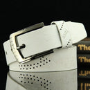 Casual Leather Belt Fashion Vintage Cowboy Pin Buckle Waistband Business Belts Men's Belt