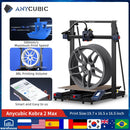 ANYCUBIC KOBRA 2 Max FDM Professional 3D Printer 4.3 inch Capacitive HD Touch Screen Auto-leveling 3d Printer Extruder