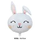 Easter Balloons Large Bunny Egg Foil Balloons Easter Egg Balloon Baby Shower Happy Easter Themed Party Decorations Supplies
