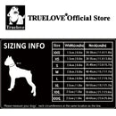 Truelove Adjustable Mesh Padded Pet Dog Collar 3M Reflective Nylon Dog Collar Durable Heavy Duty for All Breed All Weather 8Size