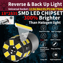 2个LED倒车灯泡倒车灯P21W 7506 BA15S Canbus，适用于沃尔沃C30 C70 S40 S60 S70 S80 V40 V50 V60 V70 XC60 XC70 XC90