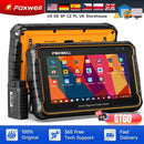 FOXWELL GT60 OBD2诊断工具全系统主动测试汽车代码读取器24复位服务专业OBD 2汽车扫描仪
