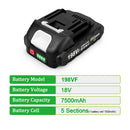 The Voltage Reserve | 18V Li-ion Battery Pack, 22500mAh with Charge Indicator
