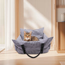 Dog Car Seat, Portable Pet Seat, Dog Car Travel Carrier Bed For Dogs, Cats, And Other Pets  76.2*52*40.6cm