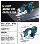 The Pressure Scribe | 10,000 PSI Brushless Cordless Grease Gun