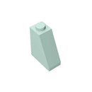 Gobricks 10PCS Bricks Assembles Particles 60481 2x1x265 Degree Slope Bricks Building Blocks Replaceable Parts For Children Gifts