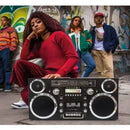 The Brooklyn | Retro Boombox with CD, Cassette & Bluetooth