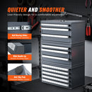 SucceBuy Drill Bit Dispenser Cabinet Three-Drawer Drill Bit Organizer Cabinet Steel Drill Dispenser Organizer Cabinet Storage