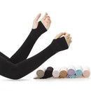 New Breathable Sun Protection Sleeves Elastic Quick Drying Driving Sleeves Summer Cooling Anti-UV Fishing Running Sleeves