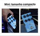 M-VAVE Mini Universe电吉他混响效果器真旁路设计金属外壳9种混响音色弦乐配件