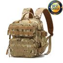 The Ruckdack | 900D Tactical Molle Daypack with Dual Cup Holders