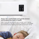Mobile Portable Cooling Air Fan For Bedroom RV DualUse Hot Air Blower Wall Mounted Electric Cooling And Heating Air Fan