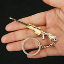 Valorant Weapon Keychain Reaver Karambit Vandal Prime Champions Skins Samurai Sword Pocketknife Weapon Model Gifts Toys for Boys