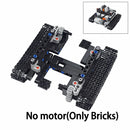 Technical Motor Parts engine Multi Power Functions Tool 8293 8883 PF Sets Train Engine M L Motor Building Blocks Leduo All Brand