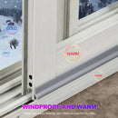 Sliding Type Window Sealing Strip Door and Window Seam Windproof Sound Insulation Self-adhesive Sealing Strip Warm Blocking Wind