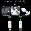 Rechargeable Fishing Light Stick Rod Bell Luminous Float LED CR425 3.6V Lithium Battery USB Charge Tackle Night Bright Lamp