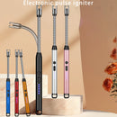 New electronic pulse igniter portable 360 ° curved hose candle aromatherapy special lighter for household kitchens