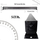 Yiflamefly 60W LED Wall Washer Light With Remote Controller 24Pcs LEDs RGB Wash Light Bar For KTV Concert Building Wedding Party