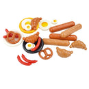 City Food Hamburger Fries Accessories Friends MOC Building Blocks Drinks Fruit Vegetable Bread Fish Bottle Parts MOC Brick Leduo