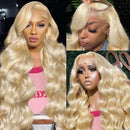 The Aurora Cascade | 30-Inch 613 Blonde HD Lace Front Wig, 13x4 13x6 360 Body Wave Human Hair