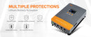 PowMr Parallel MPPT Solar Charge Controller | 60A/80A/100A 12V-48V Max 160V PV