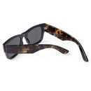 Trendy Tortoiseshell Square Sunglasses Women Brand Retro Gray Thick Big Frame Sun Glasses Men Shades Eyewear Gafas De Sol UV400
