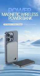 Lenovo Magnetic Magsafe Power Bank 500000mAh PD22.5W Wireless Quick Charging Portable External Battery for iPhone
