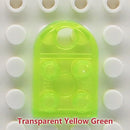 50pcs DIY Building Blocks 3176 Brick Heart Necklace/Key Ring Toys 2x 3 Heart-shaped Multicolor Educational Toy Gift for Children