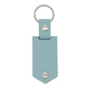 Leather Keychain Photo UV Color Printing Custom KeyChain Personalized Text Engraved Calendar Date Customized Jewelry Stainless