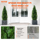 VEVOR 人造雪松造型树 常青假松柏树 植物 人造绿植套装 家居装饰 室内户外