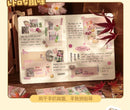 Japanese-Style Cute Sticker Book with Delicious Dessert and Cake Stationery Stickers, Suitable for Birthday and Back-to-School