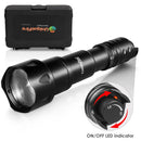 UniqueFire 2002D Vcsel 940NM 850NM LED狩猎手电筒 T20 Pro 变焦菲涅尔透镜补光灯 夜视手电筒 最大1000米