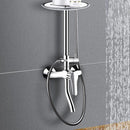 Faucet T Adapter Chrome Shower Head Diverter Valve Anti-scratch Shower Arm Splitter Corrosion Resistant for Handheld Showerhead