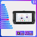 适用于大众POLO GOLF 5 6 Plus PASSAT B6 JETTA TIGUAN TOURAN SHARAN SCIROCCO CADDY 西雅特 Carplay 音频立体声 GPS 的安卓14车载收音机